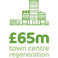 £65 town centre regeneration