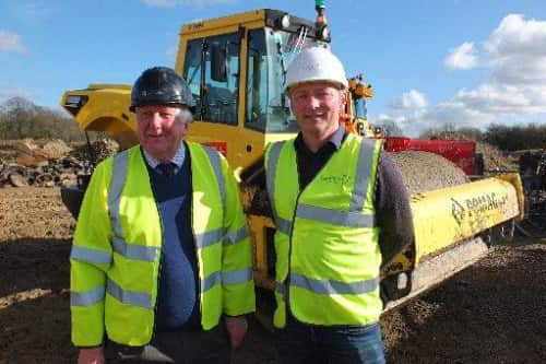 Councillor Andrew MacNaughton and Colin Whelan